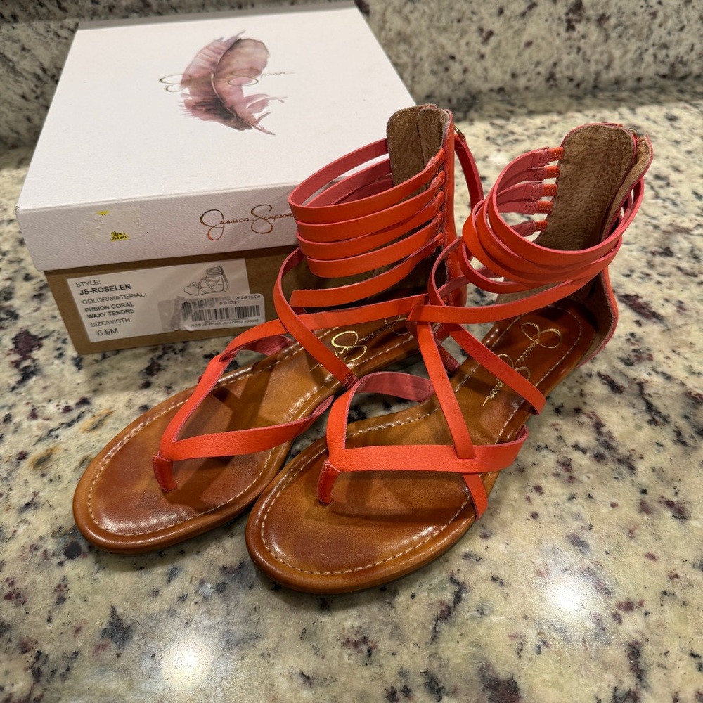 Jessica Simpson Women's Coral Strappy Sandals